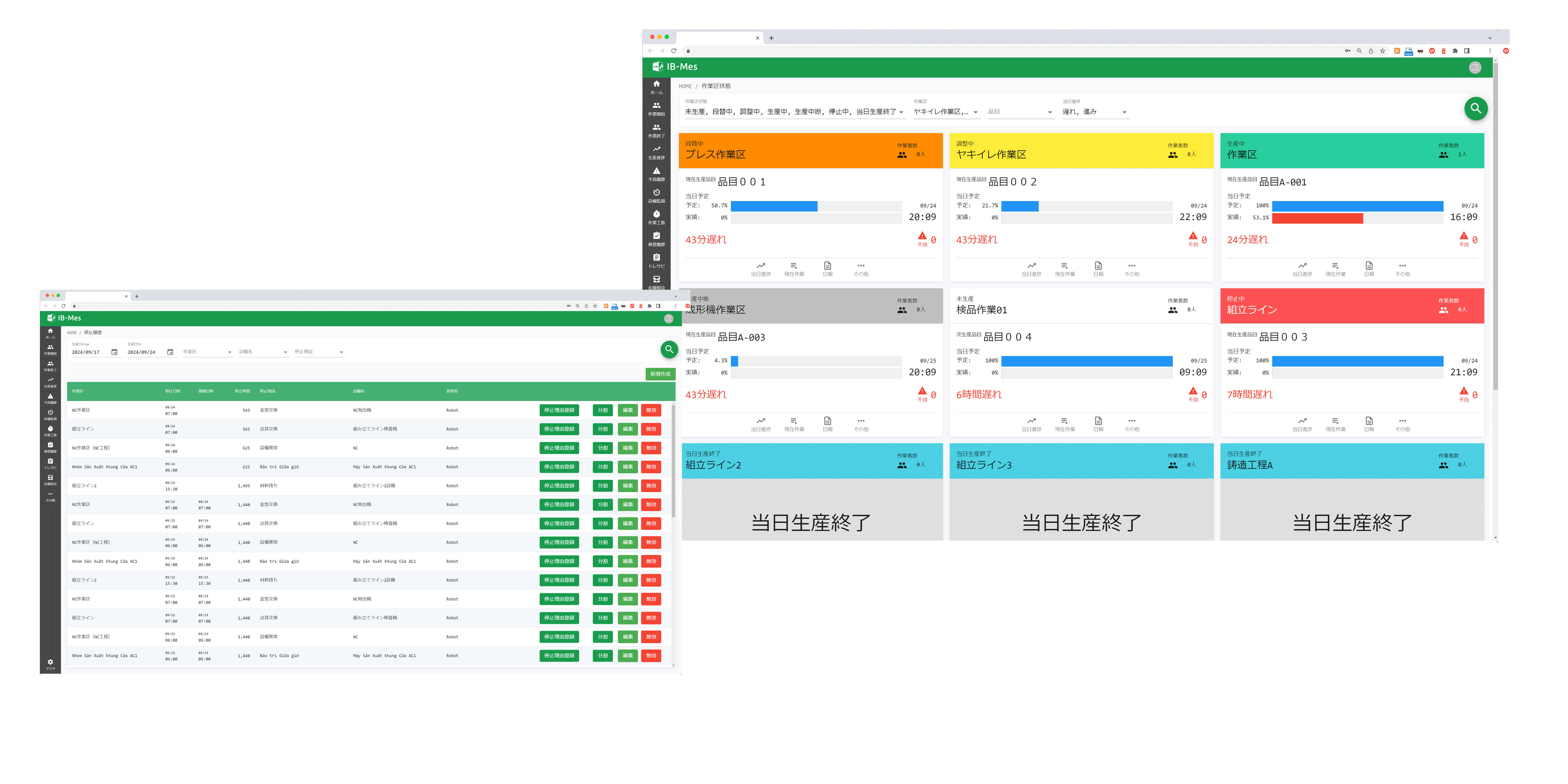 IB-Mes 画面